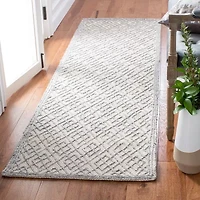 Martha Stewart Grace Bordered 27" X 96" Indoor Rectangular Runner