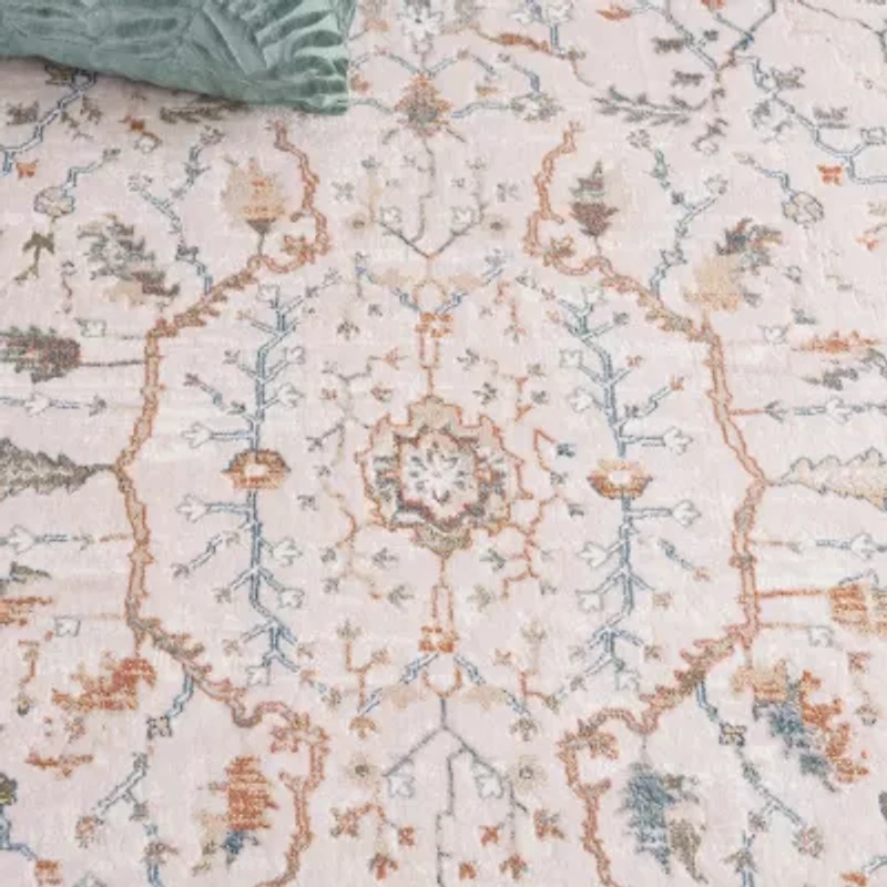 Martha Stewart Nina Floral Indoor Rectangular Area Rug