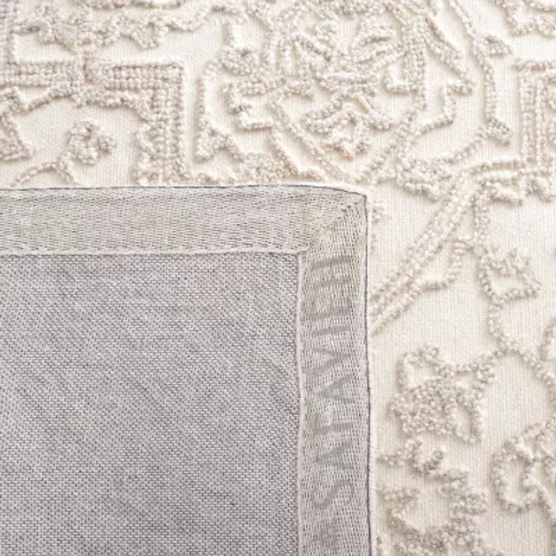 Martha Stewart Zion Bordered 6' X 6' Indoor Round Area Rug