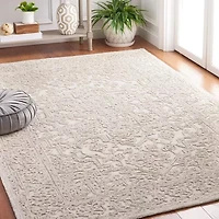 Martha Stewart Zion Bordered Indoor Rectangular Area Rug