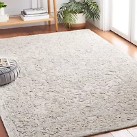 Martha Stewart Zion Bordered Indoor Rectangular Area Rug