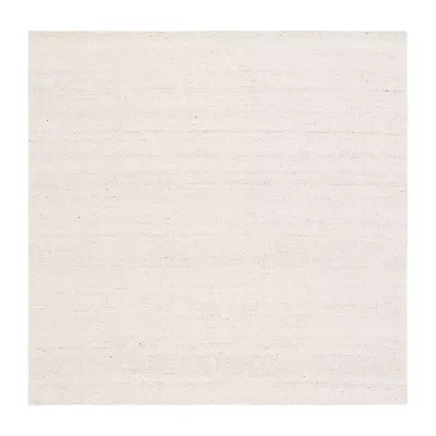 Martha Stewart Ana Geometric Woven 6' X Indoor Square Area Rug