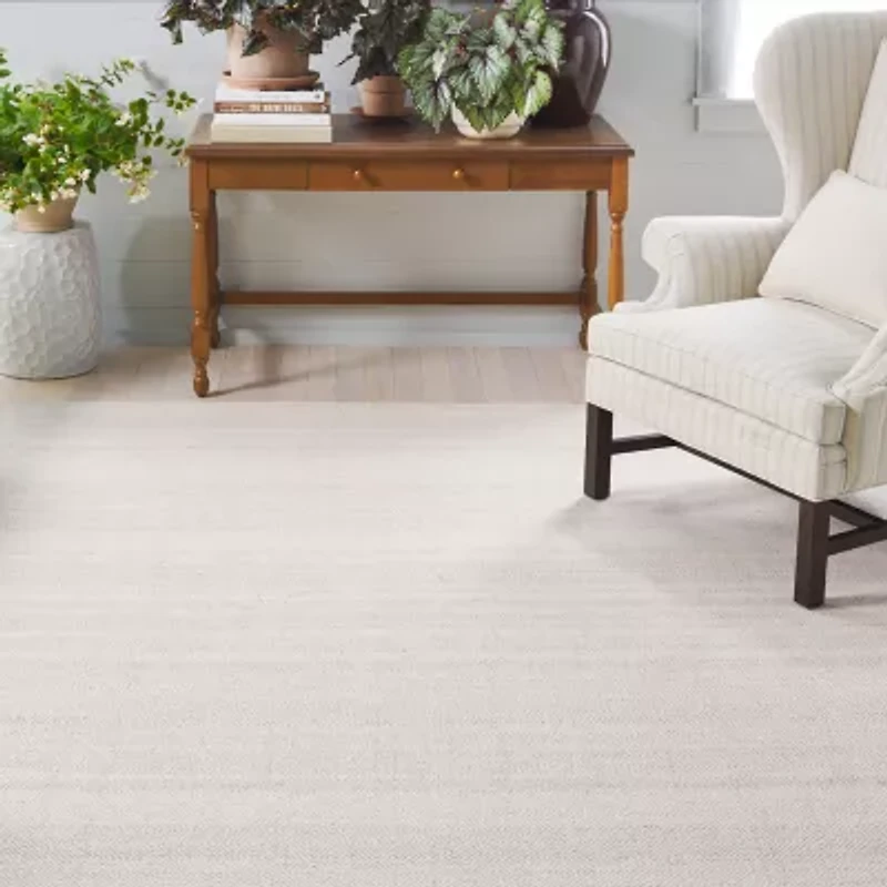 Martha Stewart Ana Geometric Woven 6' X Indoor Square Area Rug