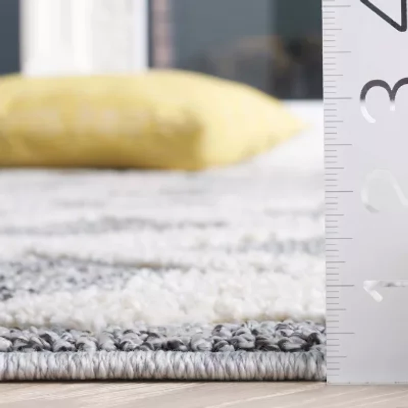 Martha Stewart Anne Bordered 5' X 8' Indoor Rectangular Area Rug