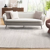 Martha Stewart Ina Stripe Woven Indoor Rectangular Area Rug
