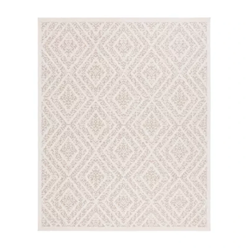 Martha Stewart Iris Geometric Outdoor Rectangular Area Rug