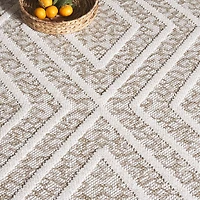 Martha Stewart Iris Geometric Outdoor Rectangular Area Rug