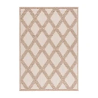 Martha Stewart Lora Geometric Outdoor Rectangular Area Rug