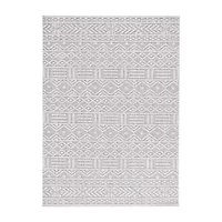 Martha Stewart Lora Geometric Outdoor Rectangular Area Rug