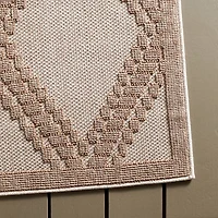 Martha Stewart Lora Geometric Outdoor Rectangular Area Rug