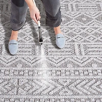 Martha Stewart Lora Geometric Outdoor Rectangular Area Rug