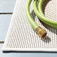 Martha Stewart Alena Bordered Washable Outdoor Rectangular Area Rug