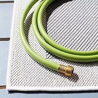 Martha Stewart Alena Bordered Washable Outdoor Rectangular Area Rug