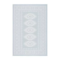 Martha Stewart Meera Medallion Washable Outdoor Rectangular Area Rug