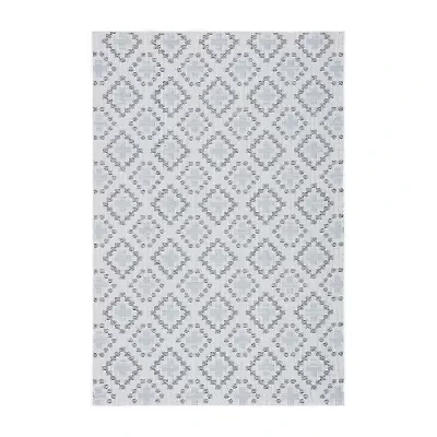 Martha Stewart Robin Geometric Outdoor Rectangular Area Rug