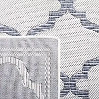Martha Stewart Ria Bordered Washable Outdoor Rectangular Area Rug