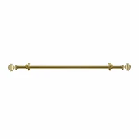 Buono II ¾" Adjustable Curtain Rod with Bach Finial