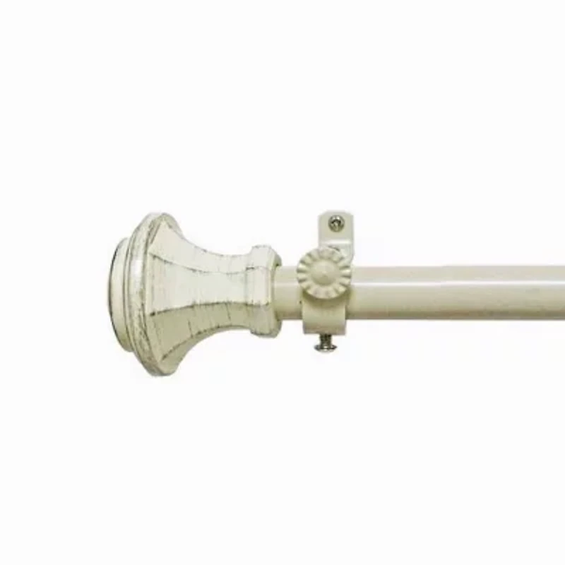 Buono II ¾" Adjustable Curtain Rod with Carson Finial