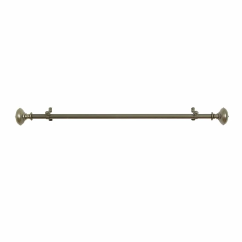 Buono II ¾" Adjustable Curtain Rod with Othello Finial