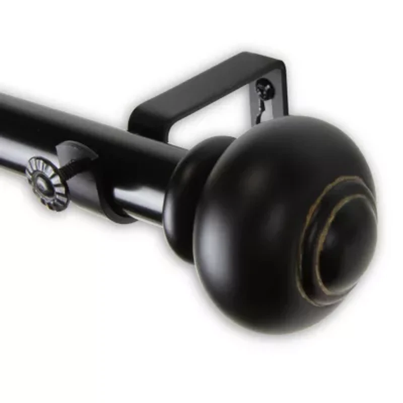 Rod Desyne Rotunda 1 Adjustable Curtain