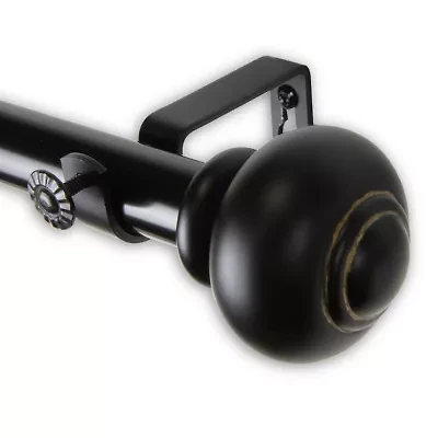Rod Desyne Rotunda 1 Adjustable Curtain