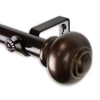 Rod Desyne Rotunda 1 Adjustable Curtain