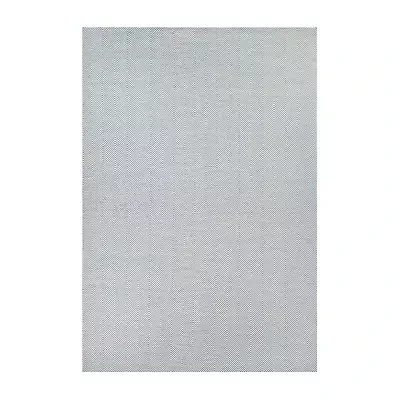 Couristan Bungalow Geometric Hand Tufted Indoor Outdoor Rectangular Accent Rug