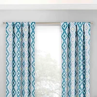 Eclipse Morrow Rod Pocket Energy Saving Blackout Single Curtain Panel