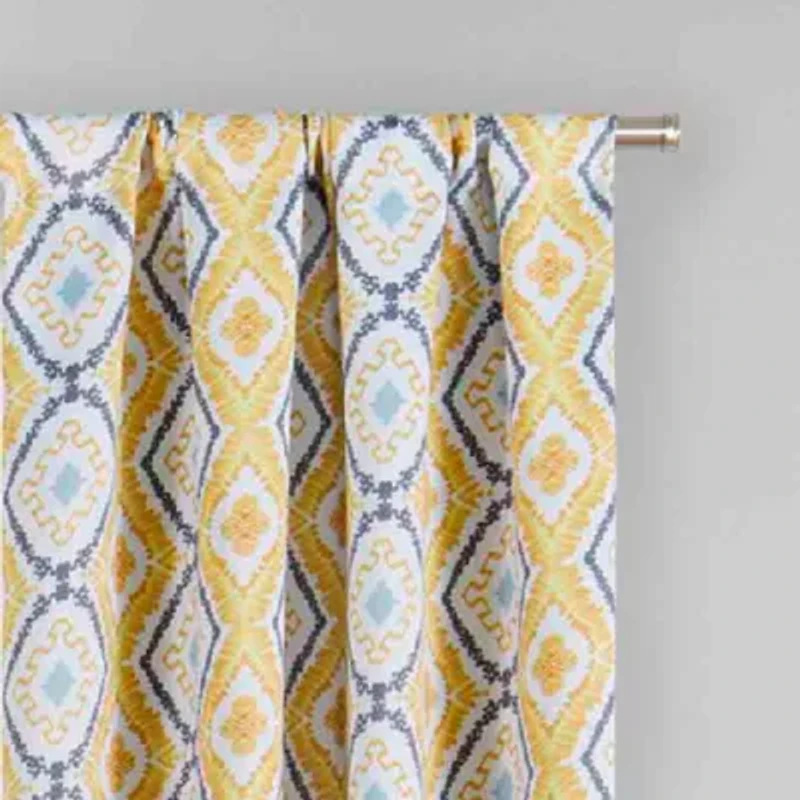Eclipse Morrow Rod Pocket Energy Saving Blackout Single Curtain Panel