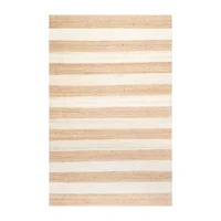 nuLoom Flatweave Alisia Stripes Jute Rug