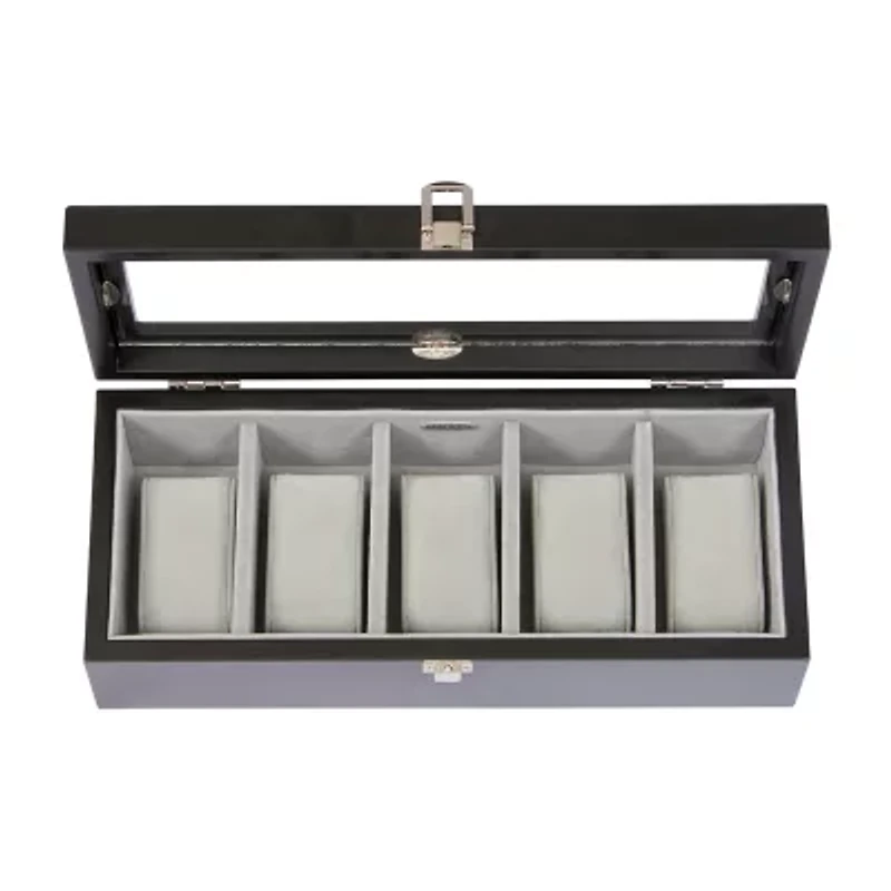Mele And Co Tate Java-Finish Watch Box