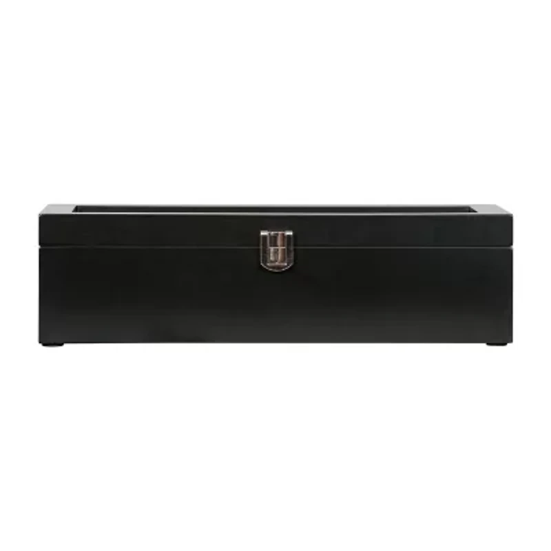 Mele And Co Tate Java-Finish Watch Box