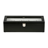 Mele And Co Tate Java-Finish Watch Box