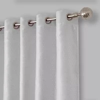 Elrene Home Fashions Aurora Grommet Top Light-Filtering Single Curtain Panel