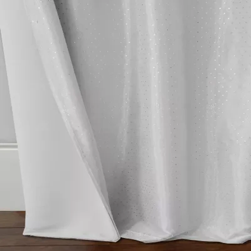Elrene Home Fashions Aurora Grommet Top Light-Filtering Single Curtain Panel