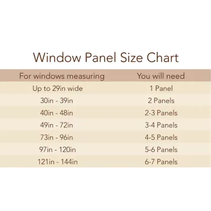Elrene Home Fashions Bella Tab Top Sheer Single Curtain Panel