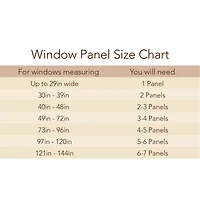 Elrene Home Fashions Bella Tab Top Sheer Single Curtain Panel