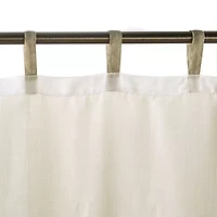 Elrene Home Fashions Darien Tab Top Sheer Single Outdoor Curtain Panel