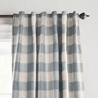 Elrene Home Fashions Grainger Rod Pocket Back Tab Energy Saving Blackout Single Curtain Panel