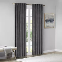 510 Design Garett Rod Pocket Back Tab Light-Filtering Set of 2 Curtain Panel