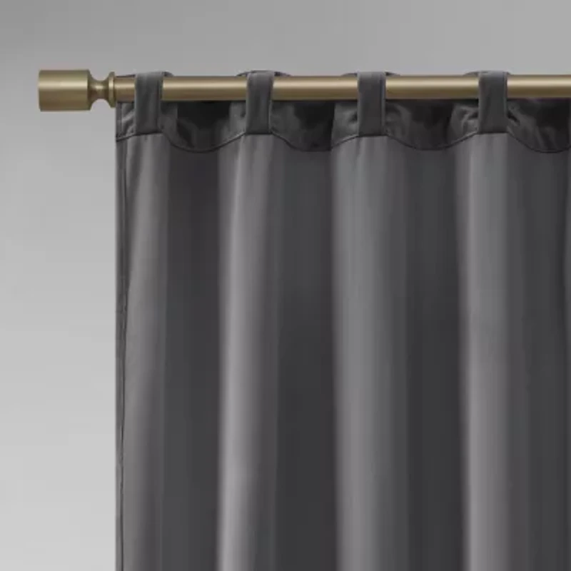 510 Design Garett Rod Pocket Back Tab Light-Filtering Set of 2 Curtain Panel