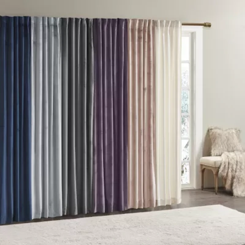 510 Design Garett Rod Pocket Back Tab Light-Filtering Set of 2 Curtain Panel