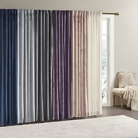 510 Design Garett Rod Pocket Back Tab Light-Filtering Set of 2 Curtain Panel