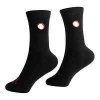 Beedlebug Easy Pull On Little & Big Kid Unisex Adaptive 1 Pair Crew Socks