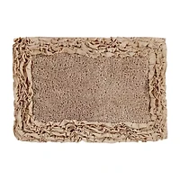 Better Trends Shaggy Border Mat Bath Rug