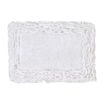 Better Trends Shaggy Border Mat Bath Rug