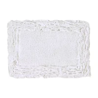 Better Trends Shaggy Border Mat Bath Rug