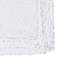 Better Trends Shaggy Border Mat Bath Rug