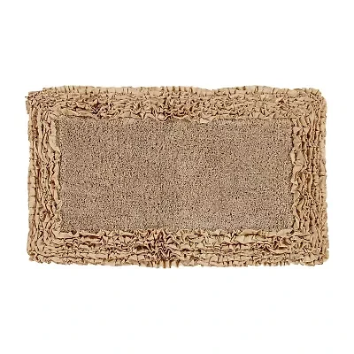 Better Trends Shaggy Border Mat Bath Rug