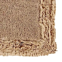Better Trends Shaggy Border Mat Bath Rug